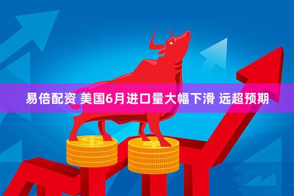 易倍配资 美国6月进口量大幅下滑 远超预期