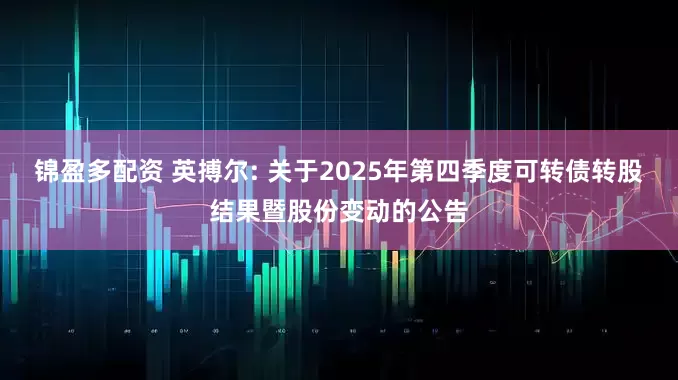 锦盈多配资 英搏尔: 关于2025年第四季度可转债转股结果暨股份变动的公告
