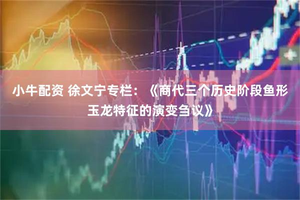 小牛配资 徐文宁专栏：《商代三个历史阶段鱼形玉龙特征的演变刍议》